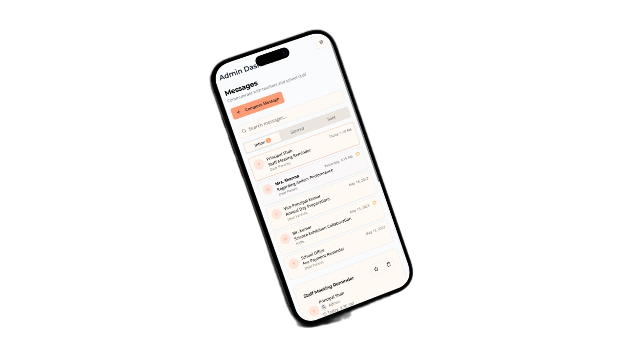 Flux8School ERP module